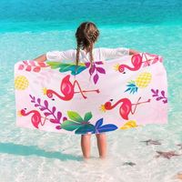 CSPARKV 70 x 150cm Kids Beach Towel – Ocean Beach Towel Soft Polyester Absorbent Bath Towel Sports Pool Bath Towel for Boys Girls Blue