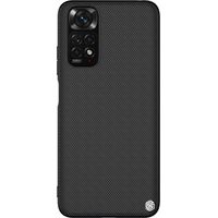 Nillkin Textured Case verstärktes Gehäuse mit Gelrahmen kompatibel mit Xiaomi Redmi Note 11S / Note 11 schwarz