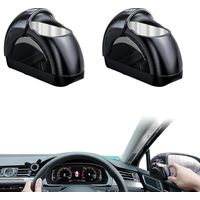 Lot de 2 cendriers de voiture avec couvercle - Cendrier automobile portable pour portières de voitures récentes, pour stocker la fumée et faciliter l'utilisation.