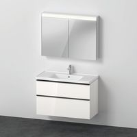 DURAVIT DE011702222 Ensemble meuble mural D-Neo DE0117 Blanc