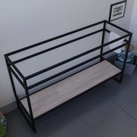 Meuble salle de bain sous plan vasque STRUCTURA 140 cm-