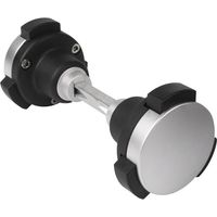 Türknopfdrückerpaar Kidloc, 59/54,6/41 mm, VK 8x90 mm,Edelstahl/Poly.