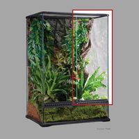 Porte en verre droite pour terrarium Exo Terra PT2604 – Dimensions 18 x 29,5 cm – Remplacement pour terrarium moyen 60 x 45 x 30 cm