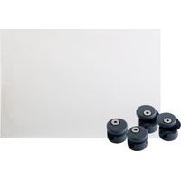 Panneau de protection avec 4 supports gris anthracite, KORDO