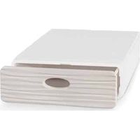 Tiroir MiniQbox en plastique 28x40x h 9cm – Accès facile avec tiroir coulissant – Pour rangement objets divers – Domoliving