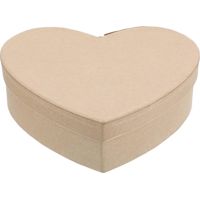 Boîte cadeau en forme de cœur à faire soi-même - Coffret cadeau pour la Saint-Valentin - Coffret cadeau pour les fêtes-16.50X12.50X5.00CM