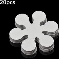 20 pegatinas antideslizantes para bañera y ducha, pegatinas antideslizantes de seguridad con forma de copo de nieve que protegen eficazmente a bebés y mujeres embarazadas