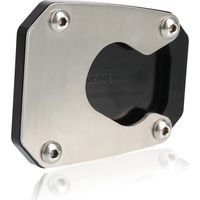 (NOIR SANS LOGO) Compatible avec HONDA VFR1200X VFR 1200X VFR800X 1200 CROSSTOURER/DCT Béquille latérale, extension de béquille, plaque de support, puissance maximale