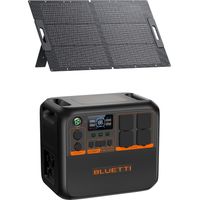 Kit BLUETTI AC200PL con Panel Solar 130W - 2304Wh, Generador Solar 4x2400W