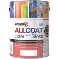 Zinsser AllCoat (Water Based) Exterior Gloss - 1 Litre - White
