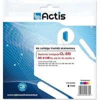 Encre Actis KC-513R (remplace Canon CL-513 Standard 15 ml couleur)