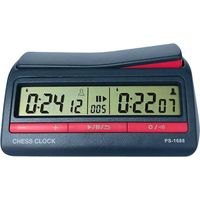 Horloge d'échecs chinois / Go / Jeux de dames Minuteur de jeu Horloge numérique pour échecs Plateau de jeu C