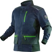 Hochwertiges Arbeits-Sweatshirt, 62 % Baumwolle, 35 % Polyester, 3 % Elastan, Größe L