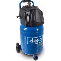 Scheppach Compresseur d’air HC35V – 1500 W – Compresseur vertical – Pression 10 bar – Cuve 30 L – Puissance d’aspiration 180 L/min – Sans huile – Manomètre et régulateur de pression