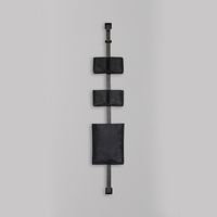 Ever TAPE STORAGE ORGANIZER FASCIA GRIGIA 2 GANCI 2 BASKET DOUBLE +1 BASKET LARGE NERO codice prod: EVTPK200AN