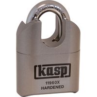 Kasp K11960XD Cadenas fermeture différente argent avec serrure à combinaison