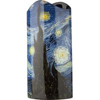 Vase en céramique silhouette Van Gogh - Nuit étoilée