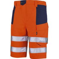 Bermuda Digger Jaune Fluo Haute Visibilité Et Robustesse - Tfa