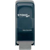 Distribuidor de pared de plástico negro Stoko Vario Ultra® para sistemas flexibles de distribución de botellas de 1 y 2 l (a) y (a) flexibles (a)