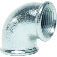 Coude 90° F/F galva - Dimension 12x17 - 90-3V
