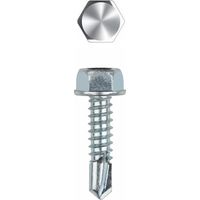 1000 vis autoperceuse TH à collerette estampée 4,8 x 13 mm acier zingué pour toiture - ABE4813 - Index