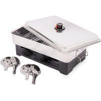 Ahumador zebco magic fish smoker two quemador de alcohol portátil
