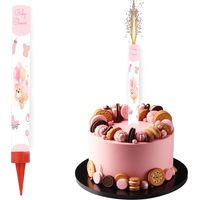 Fontaine à gâteaux BABY SHOWER Fille 1 pièce