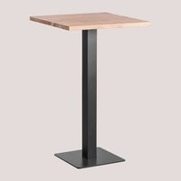 Mange-debout carré en bois d'acacia Étroit SKLUM &x2194&xFE0E 70 cm