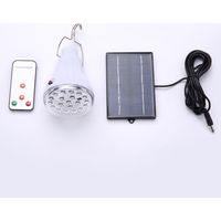 Solarbetriebene LED-Lampe – Tragbare USB-Ladelaterne/Spotlampe für den Innenbereich (Büro, Küche, Lesen), mit Solarpanel für Outdoor-Aktivitäten wie Wandern, Camping, Zelten und Angeln