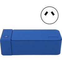 Nettoyeur ultrasonique mini 600ml 50kHz Cuve à ultrasons MK186 Bleu Prise AU AC220V
