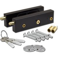 Garage Door Lock - Black
