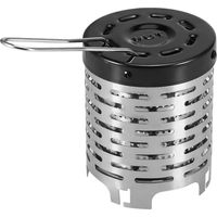 Kit de chauffage pour réchaud à gaz - Réchaud de camping en chauffage au gaz - Couvercle pour chauffage de tente - Chauffage au gaz de camping en acier inoxydable