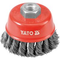 YATO 60mm FRONTBÜRSTE, M14 GEWINDE, GEDREHTER DRAHT 4767