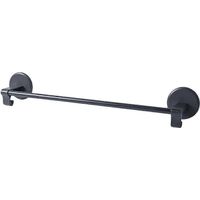 Barre porte-serviettes murale multifonctionnelle à une seule couche-Black