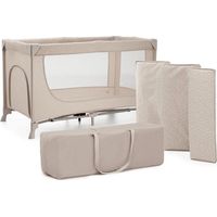 Lettino da viaggio funzionale Kinderkraft Joy 2, colore beige