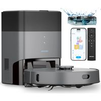 Airrobo – Aspirateur robot laveur 10000 Pa – Station auto-vidage 4L – 240 min autonomie – Navigation LiDAR – 3-en-1 : balayage, lavage, aspiration