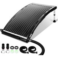 SWANEW Riscaldatore solare per piscina - Riscaldatore solare per piscina a collettore solare - 110x65 cm - Connessione Ø32-40mm - Riscaldatore solare per piscina - Riscaldatore per piscina - Pannello