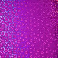 Fablon Crafts Self Adhesive Film 1.5 m X 45 cm Vinyl Holographic Pink Circles