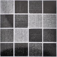 30 pièces Autocollant 3D, 10 x cm Quadratische Mosaikfliesen Tapete Selbstklebend PVC Waterdicht for