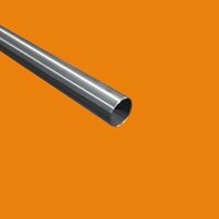 Tube rond inox 304/304L au mètre - 1 metre, Dimension - 20 mm brossé, Epaisseur 1,5 mm