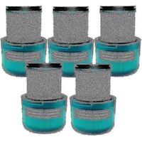 Lot de 5 filtres de rechange pour aspirateur balai sans fil Dyson