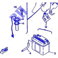 Yamaha 4VV-H5753-00 Perception seal - Booster 50 97