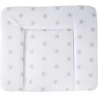 Materassino per Cambio Morbido Little Stars - ROBA - 85x75 cm - Bordo Rialzato - Stampa Stelle