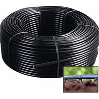 Tubo da 16mm con Gocciolatori ogni 33 cm, 400 metri, Irrigazione a goccia, nero