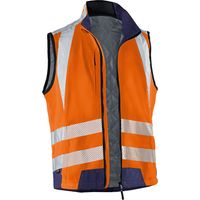 Kübler Weste REFLECTIQ PSA 2 7207 warnorange/dunkelblau Gr.M