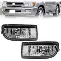 Feux antibrouillard pour Land Cruiser 4700 LC100 FJ100, feux de pare-chocs avant, sans faisceau de câbles d'interrupteur