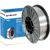 filo per saldatura in acciaio inox per saldatrici mig a filo bobina diametro 200 mm con filo da 1,0 mm - awelco
