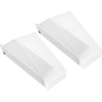 Pots rectangulaires en plastique blanc à réserve d eau pour