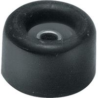 Tampon de porte D.40mm H.25mm caoutchouc gris a visser (Par 50)