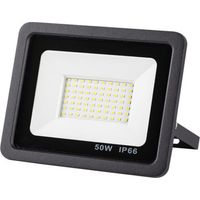 50W LED Floodlight, LED Outdoor Lighting, 5000lm Security High Light Outdoor LED Spotlight, 6500K Cool White LED Flood Light, Waterproof IP66 Spotlight for Garden, Patio, Garage